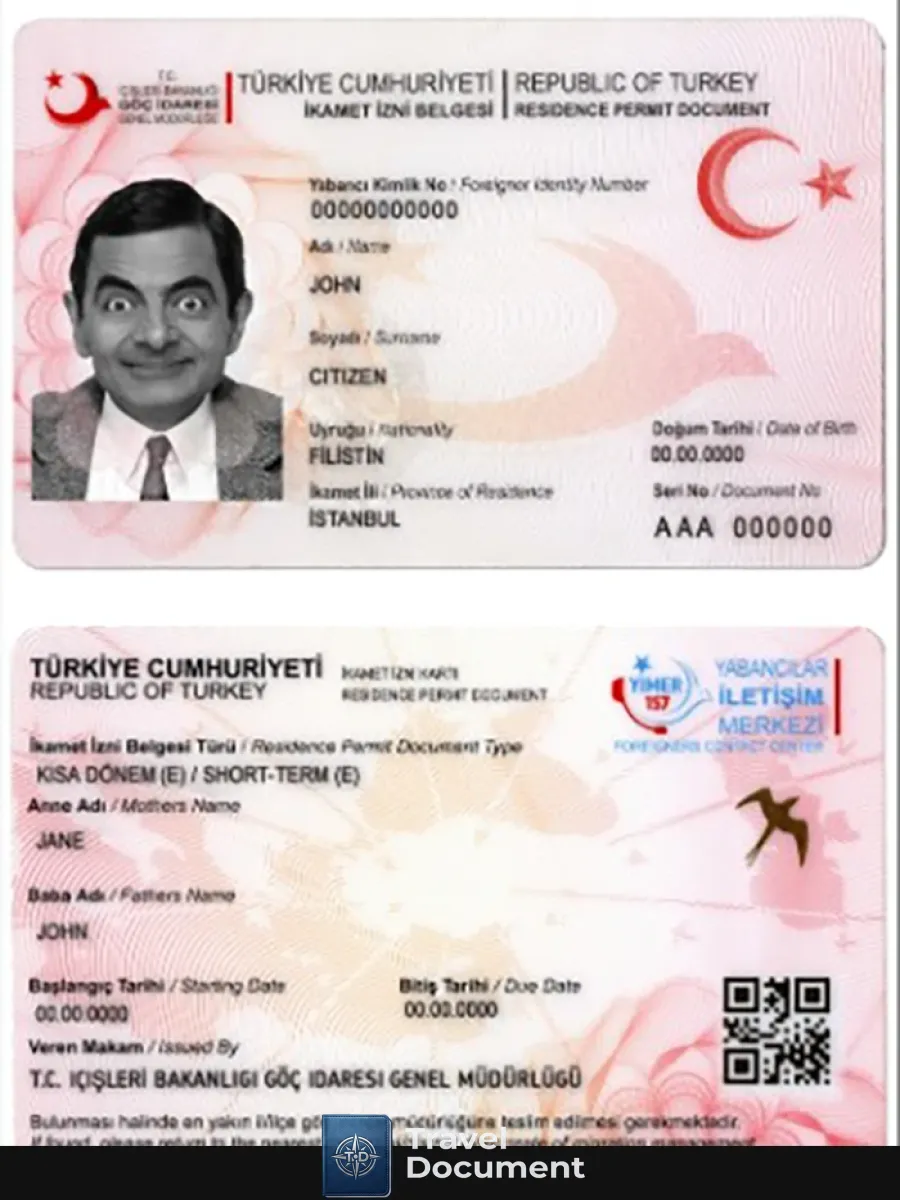 Turkey Residence Permit — Residence Permit