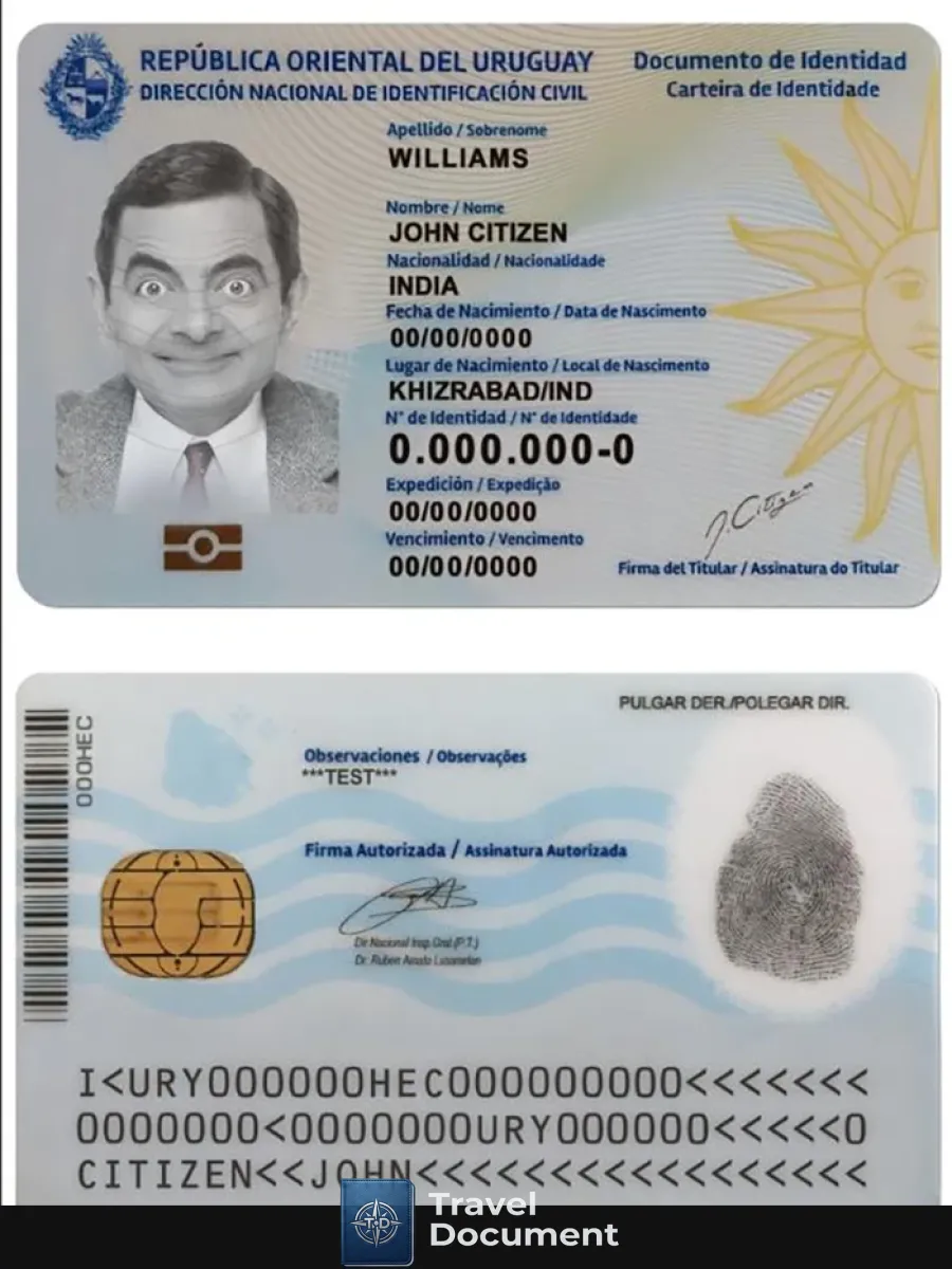 Uruguay Id — ID Cards