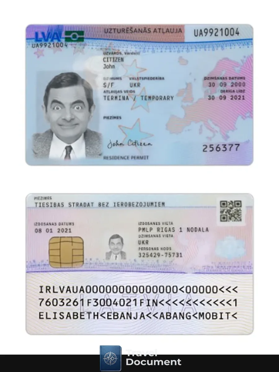 Latvia Residence Permit — Residence Permit