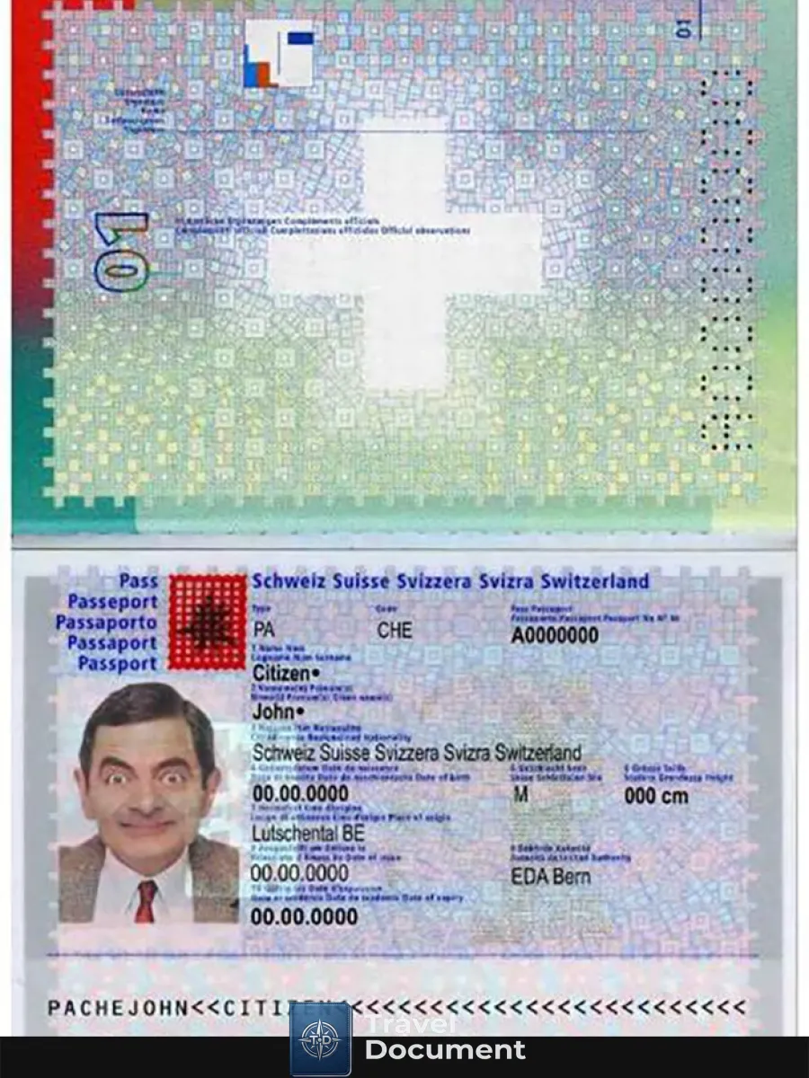 Switzerland Passport — Passports