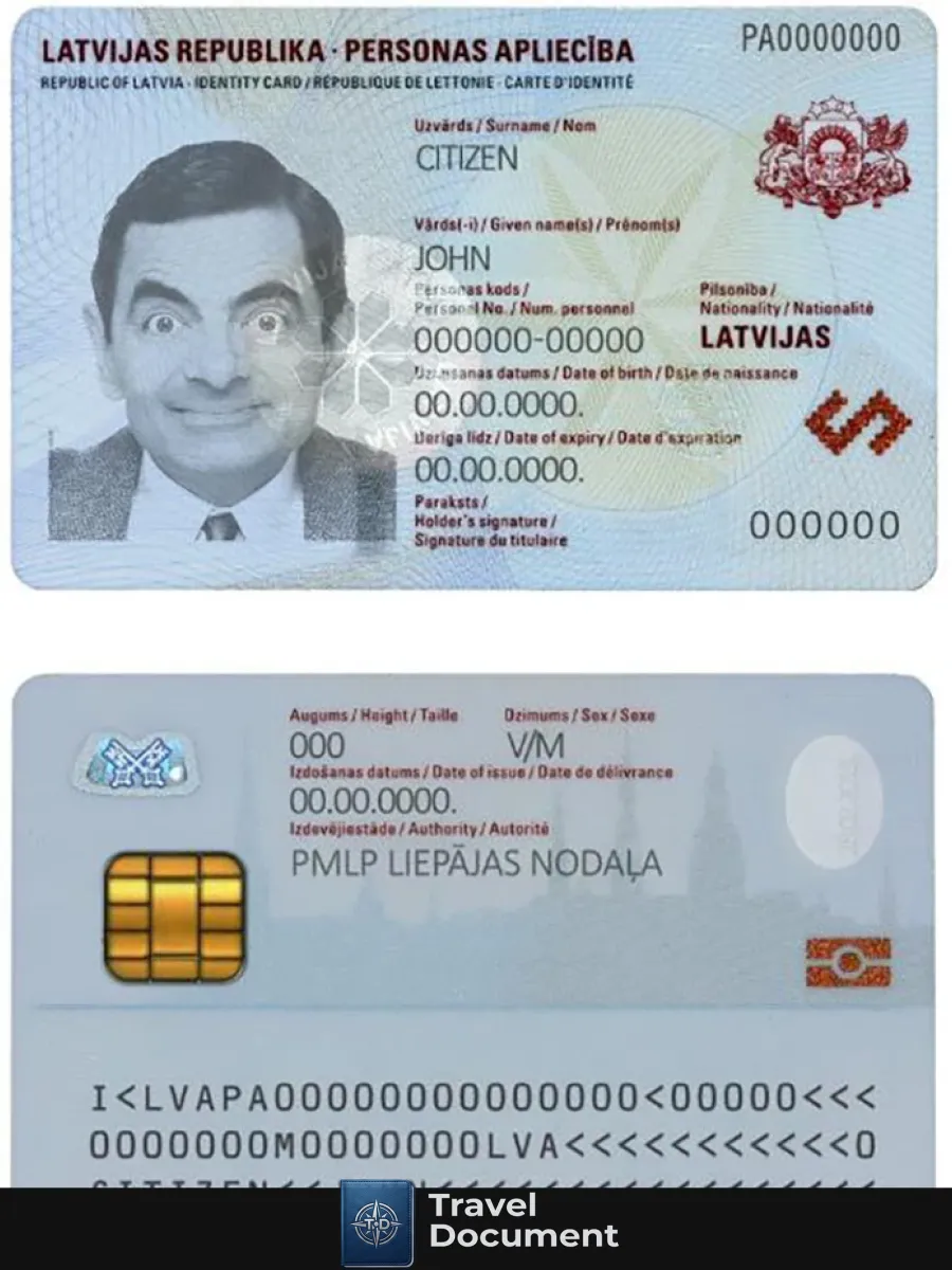 Latvia Id — ID Cards