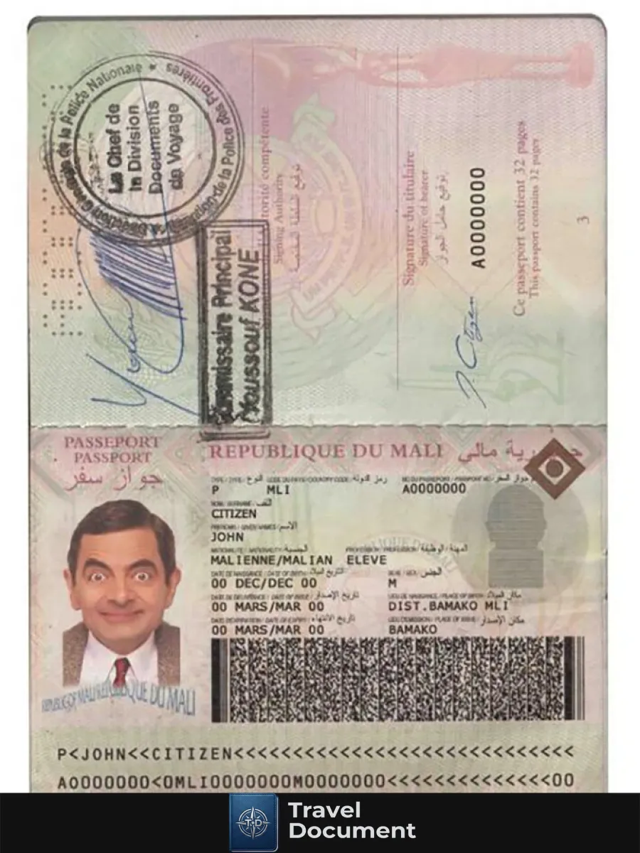 Mali Passport — Passports