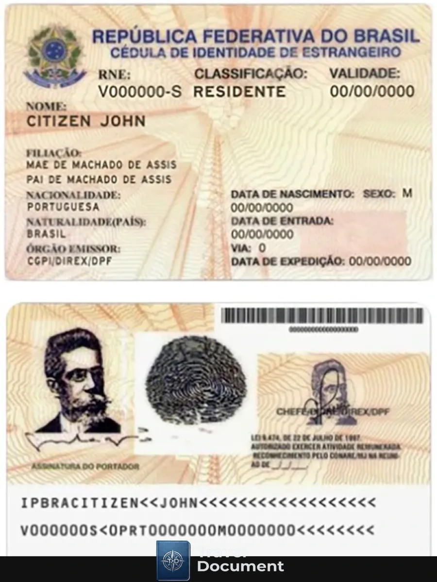 Brasil Resident Permit — Residence Permit