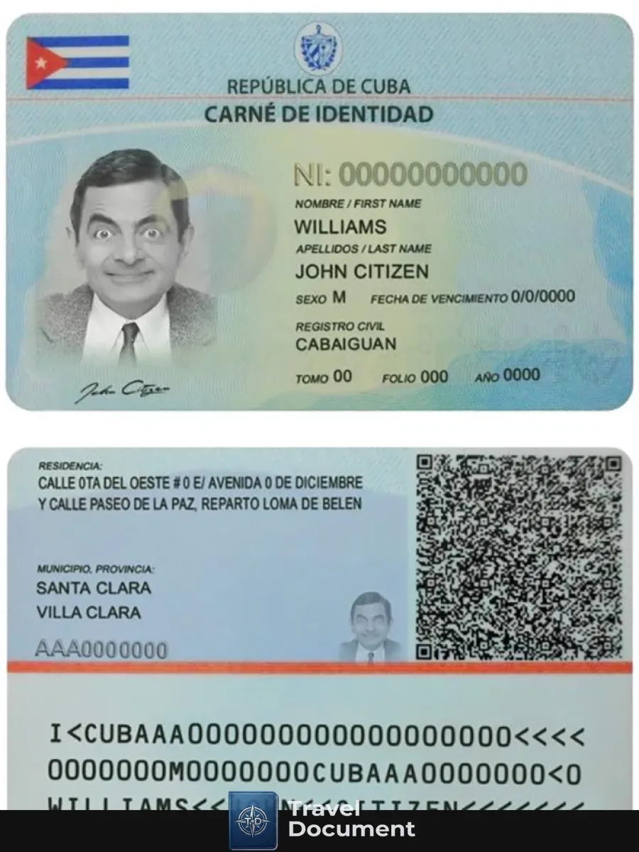Cuba Id — ID Cards