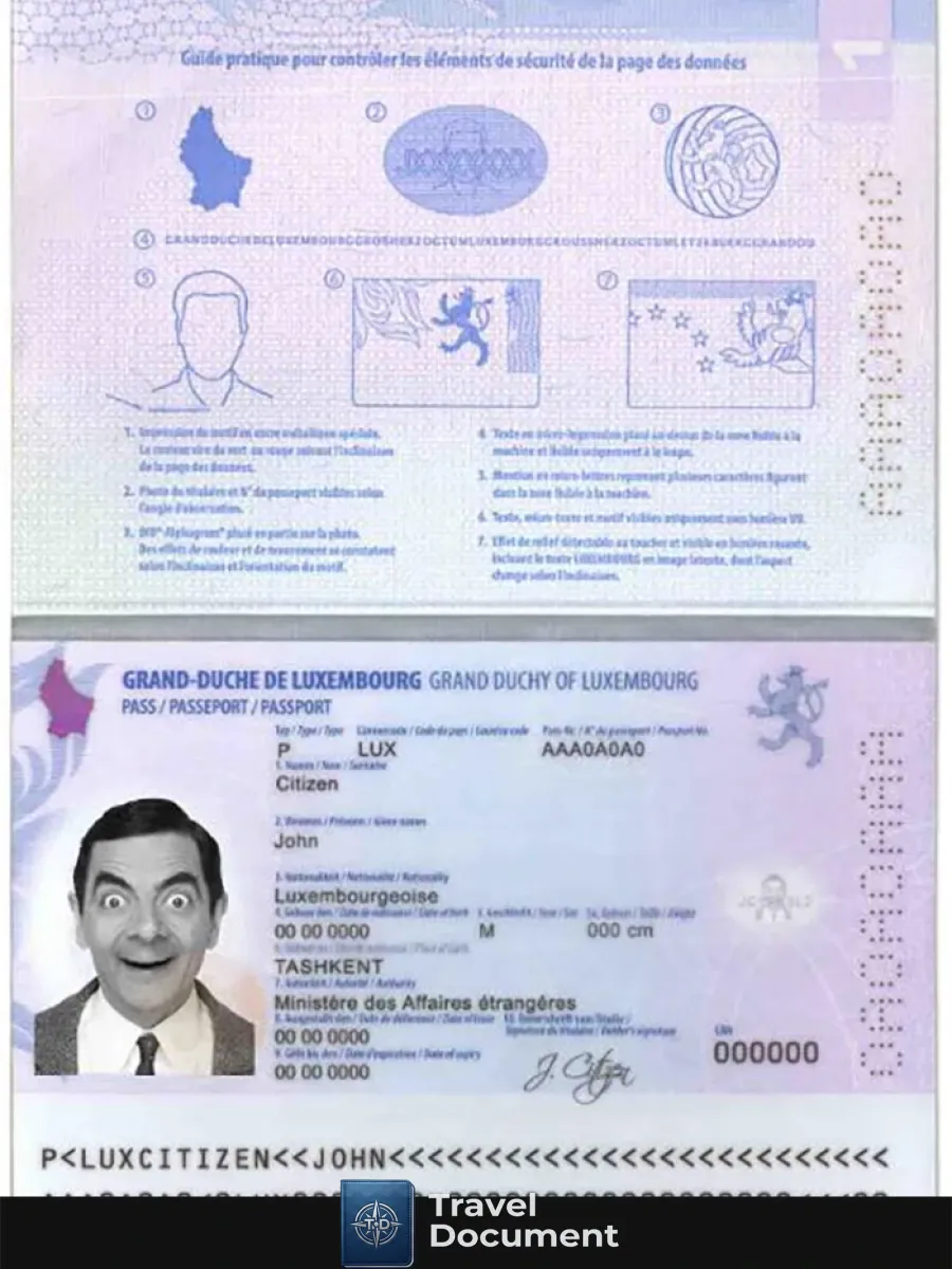 Luxembourg Passport — Passports