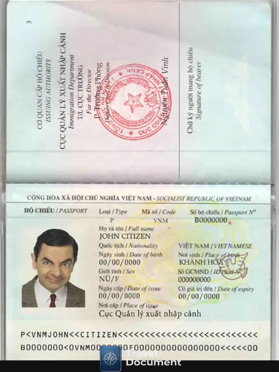 Vietnam Passport — Passports
