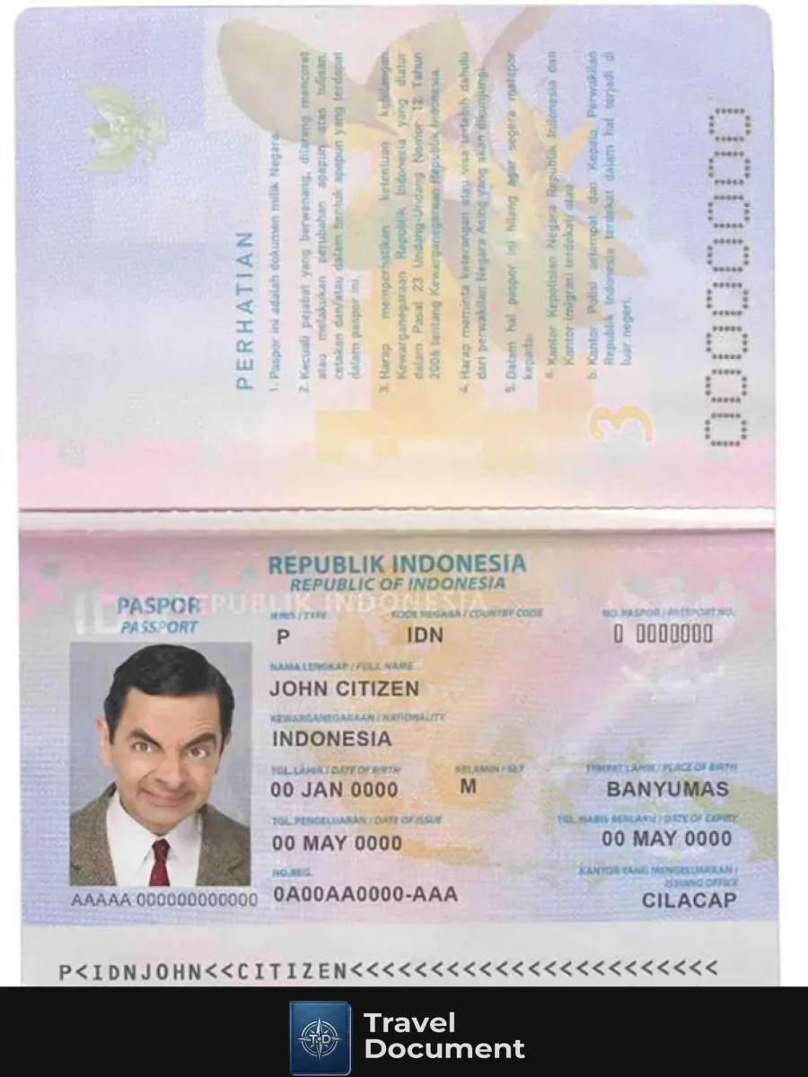 Indonesia Passport — Passports
