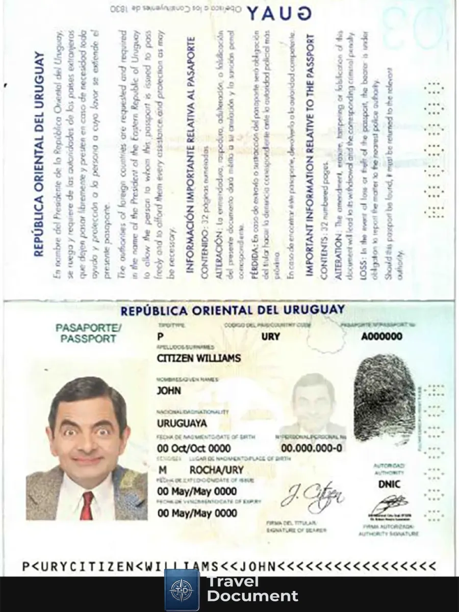 Uruguay Passport — Passports