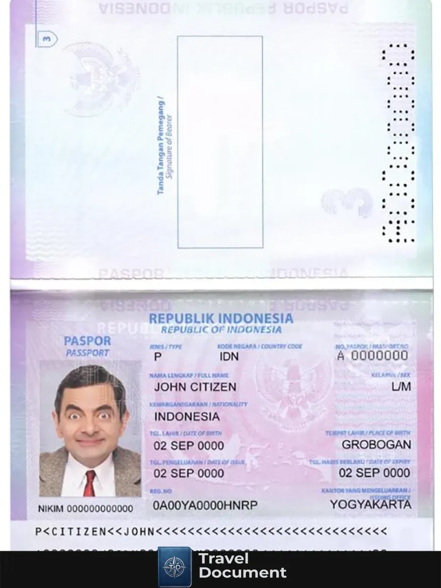 Indonesia Passport Version 2 — Passports