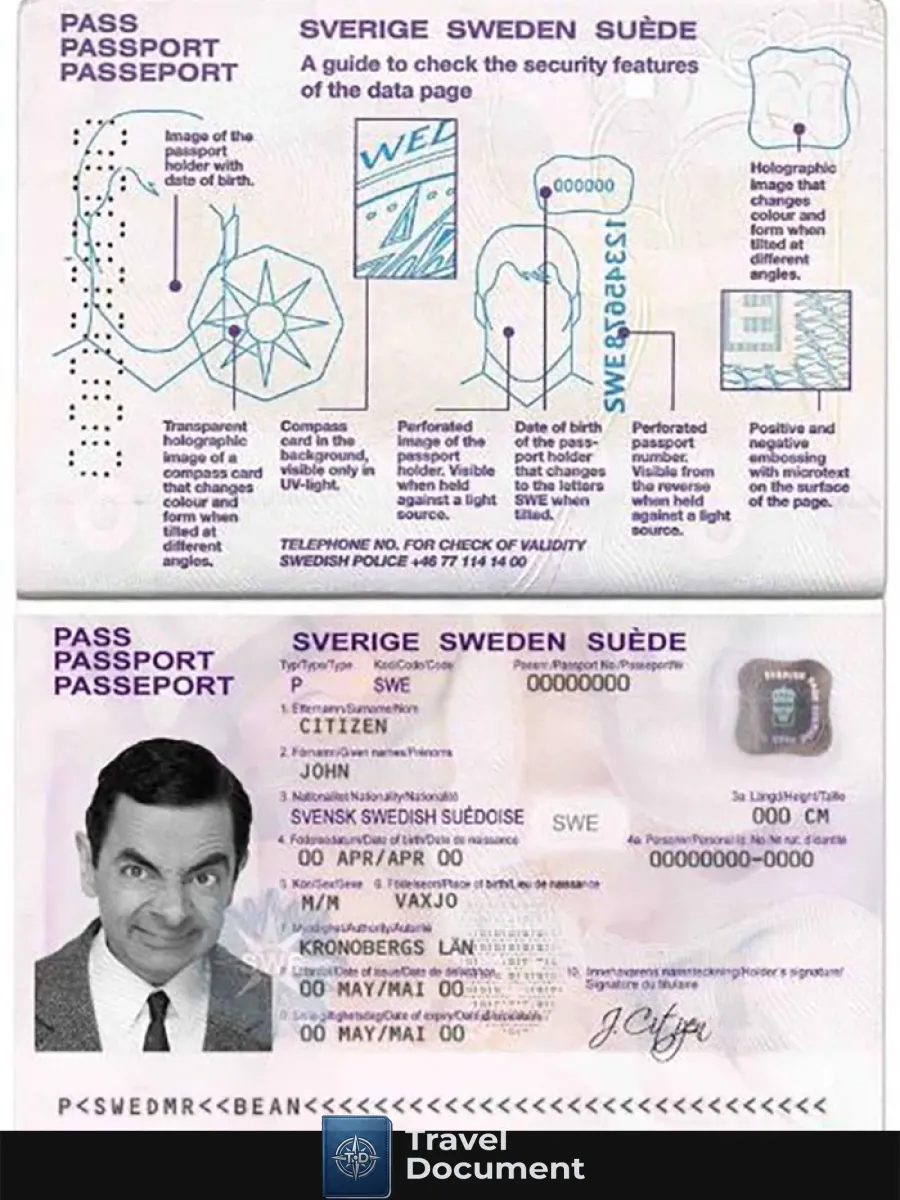 Sweden Passport — Passports