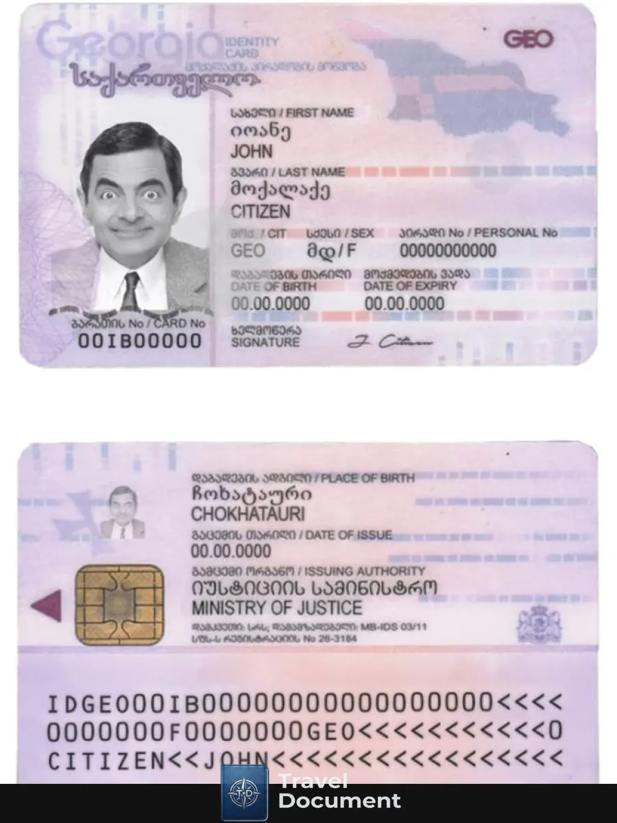 Georgia Id — ID Cards