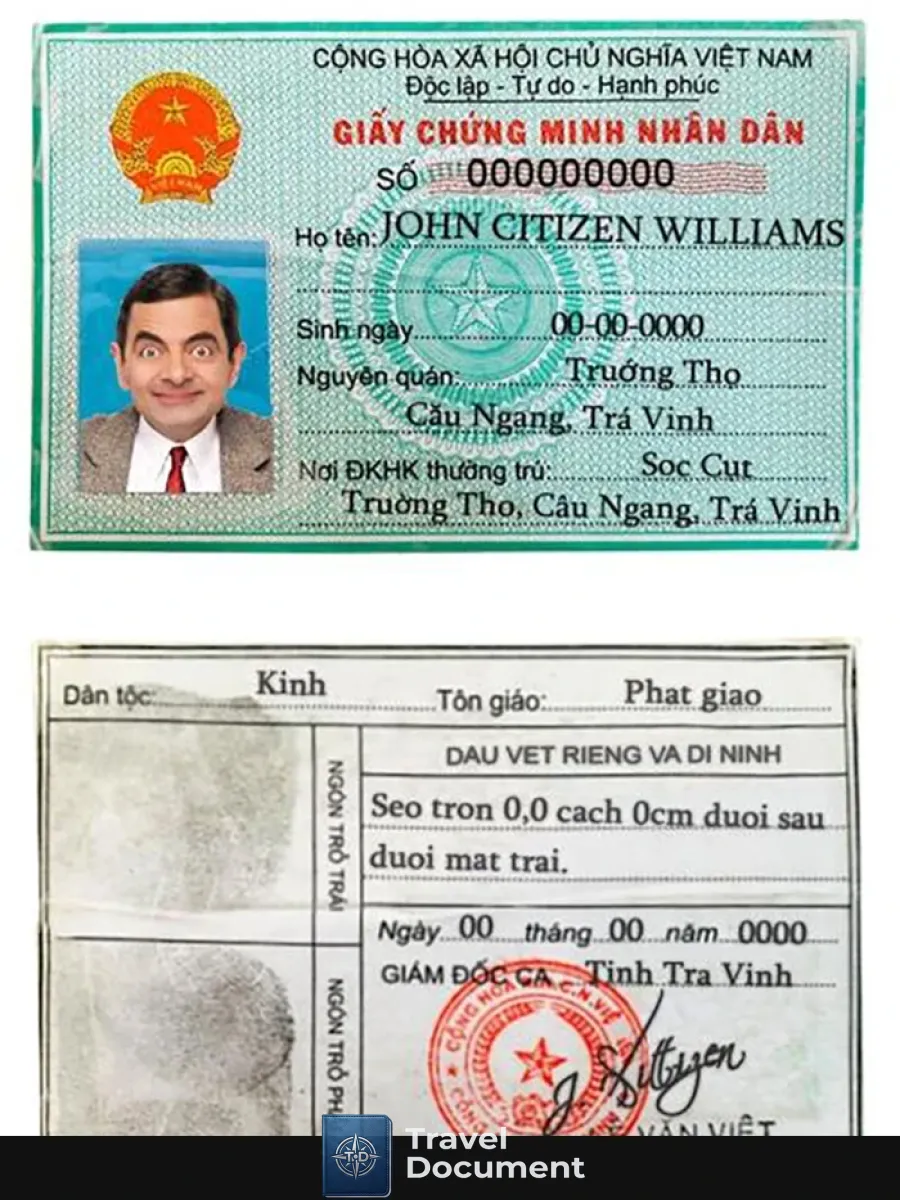 Vietnam Id 1 — ID Cards