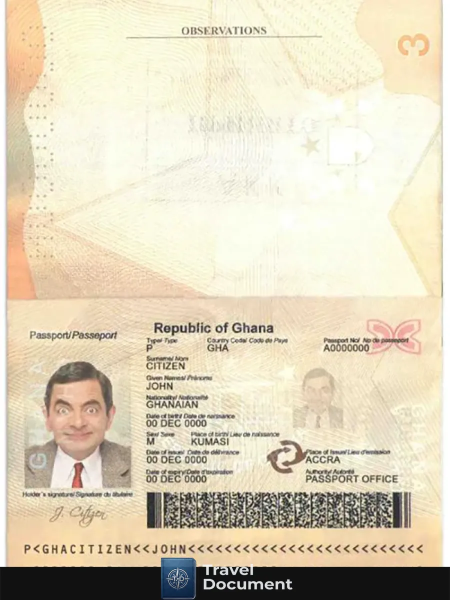 Ghana Passport — Passports