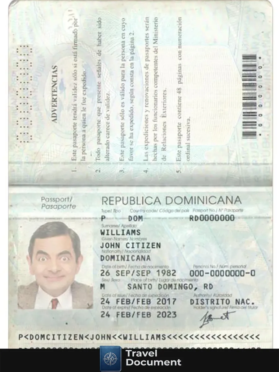 Dominicana Pass — Passports