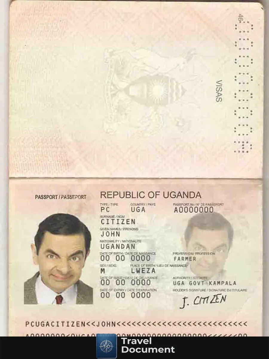 Uganda Passport — Passports