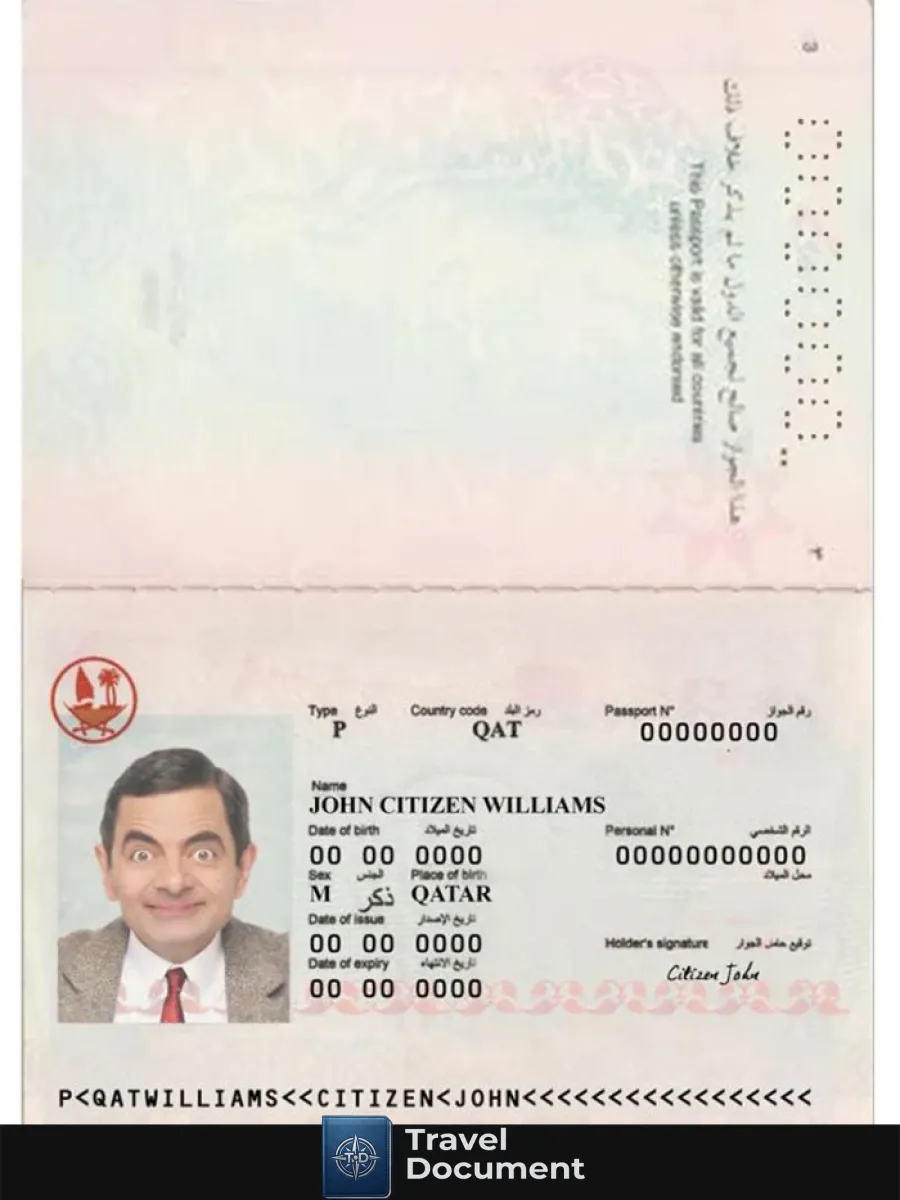 Qatar Passport — Passports