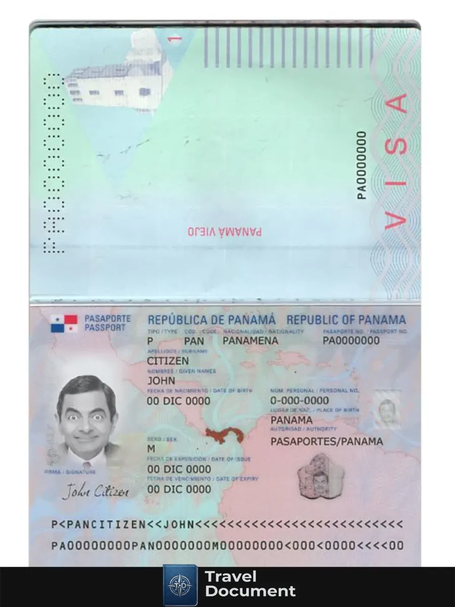 Panama Passport New 2019 Present