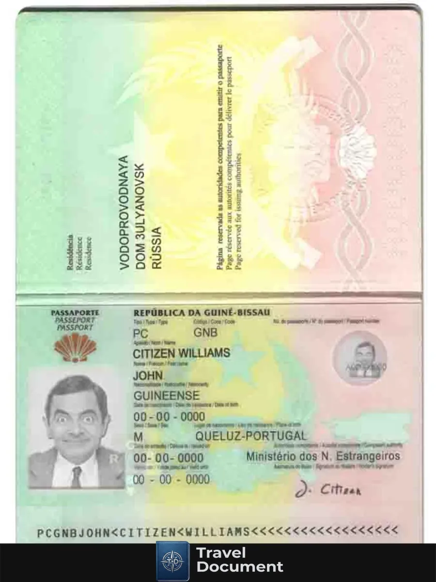 Guinea Bissau Passport — Passports