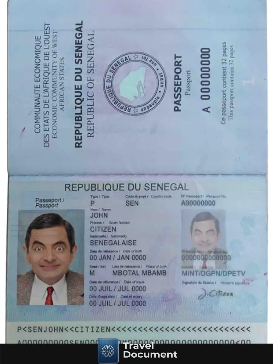 Senegal Passport — Passports