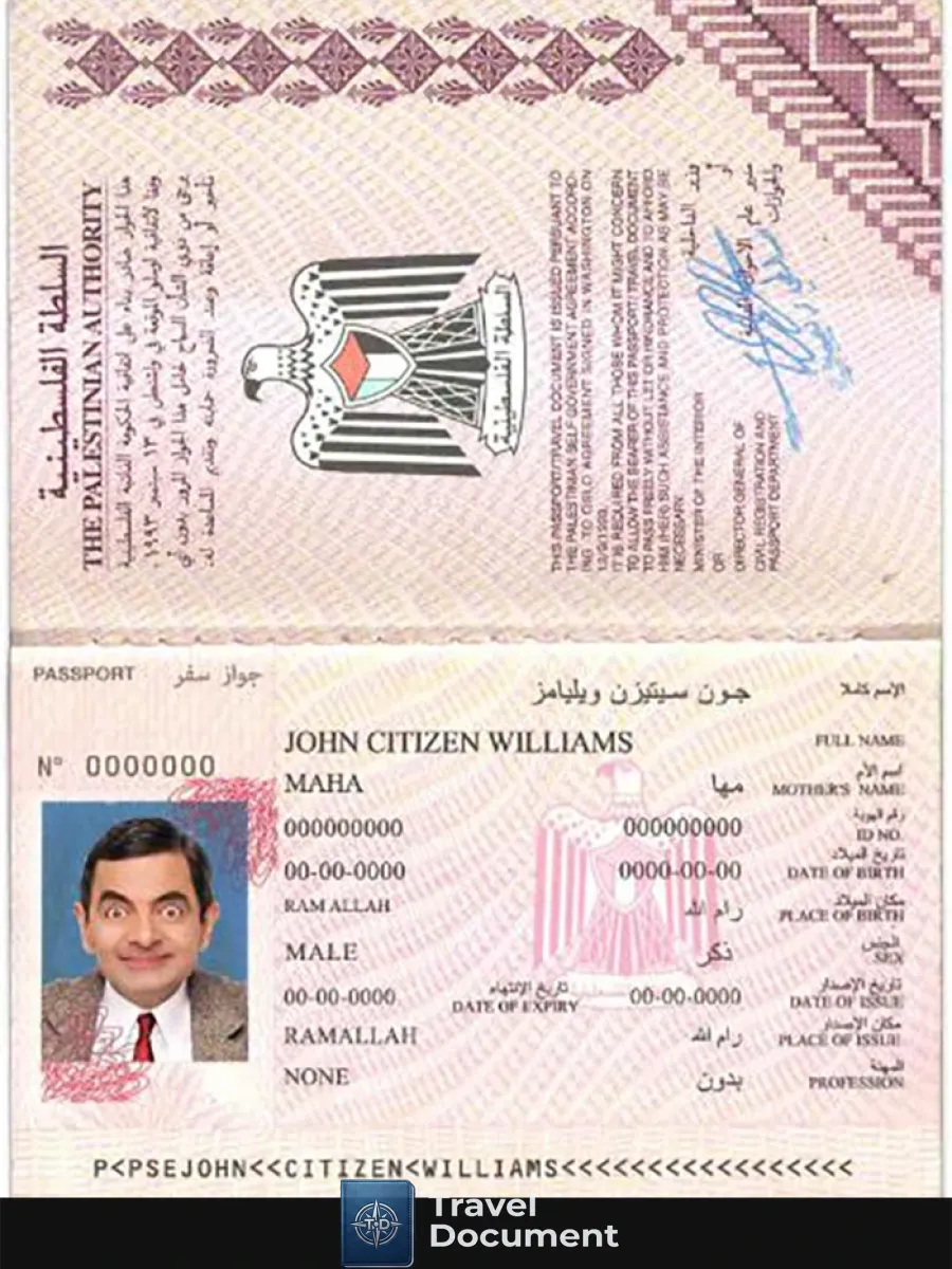 Palestine Passport — Passports