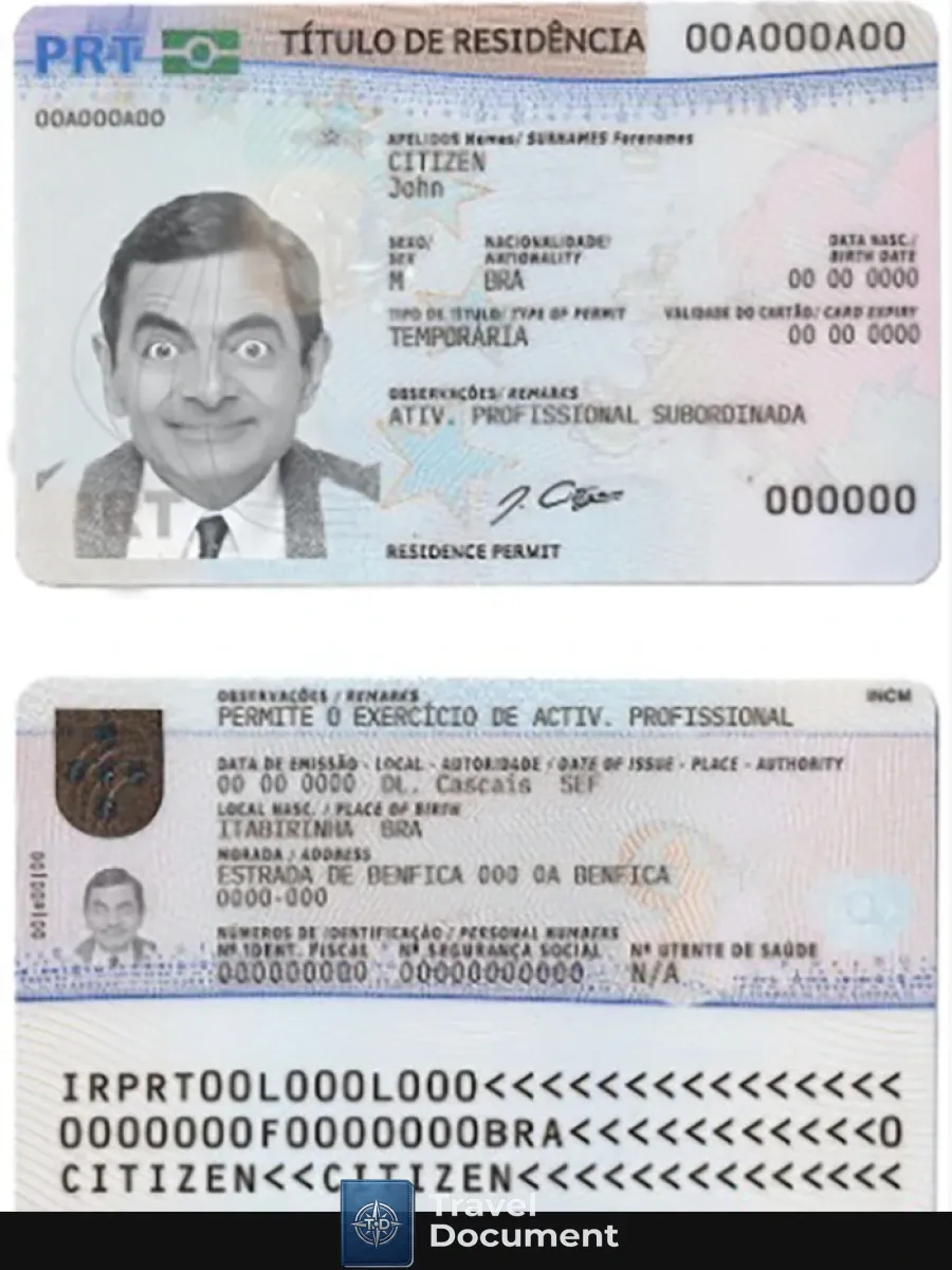 Portugal Residence Permit — Residence Permit