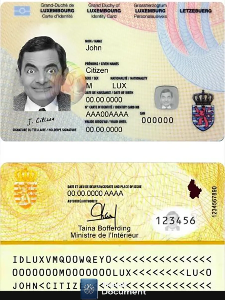 Luxembourg Id — ID Cards