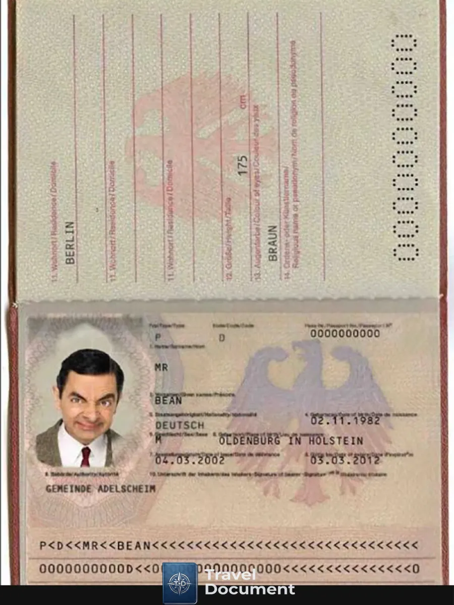 Germany Passport 2005 2017 — Passports