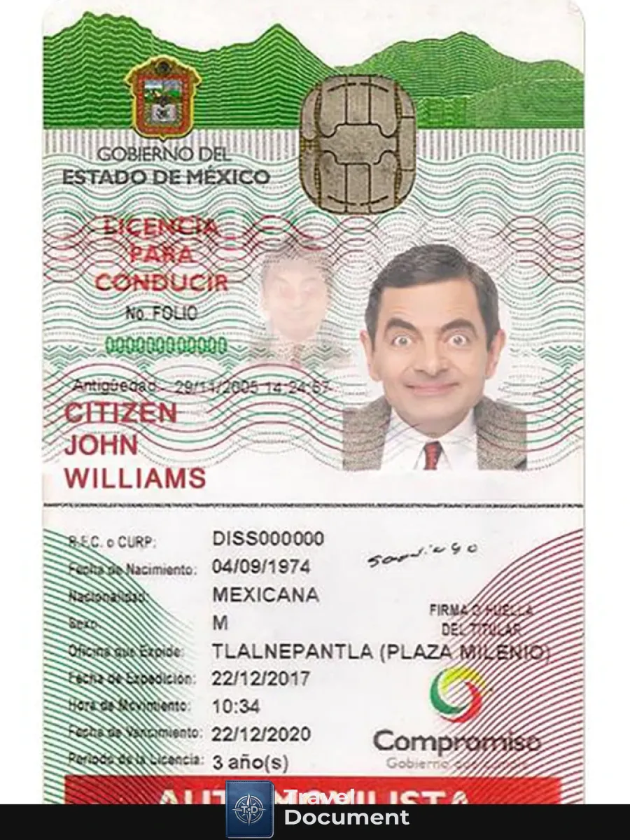Mexico Id Version 2 — ID Cards