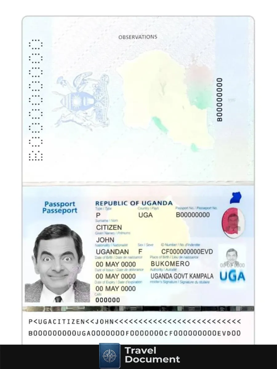 Uganda Passport 2023 Present — Passports