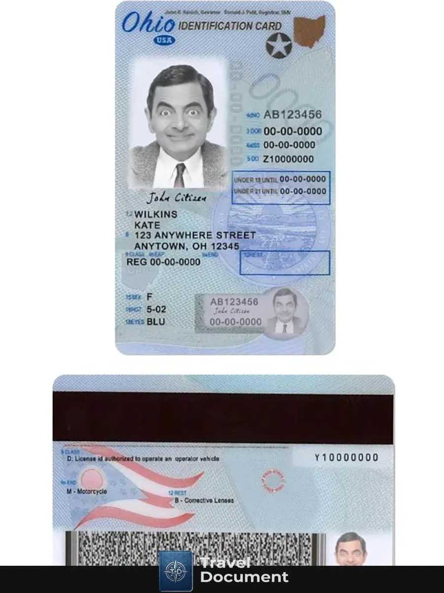 Usa Ohio Driving License Under 21 — Driver License