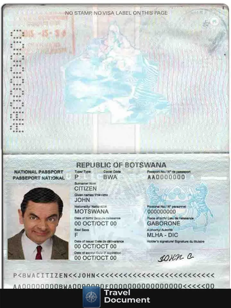 Botswana Passport