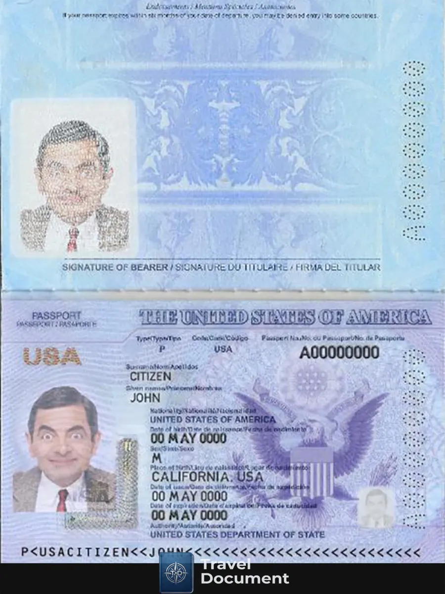 Usa Passport New 2020 — Passports