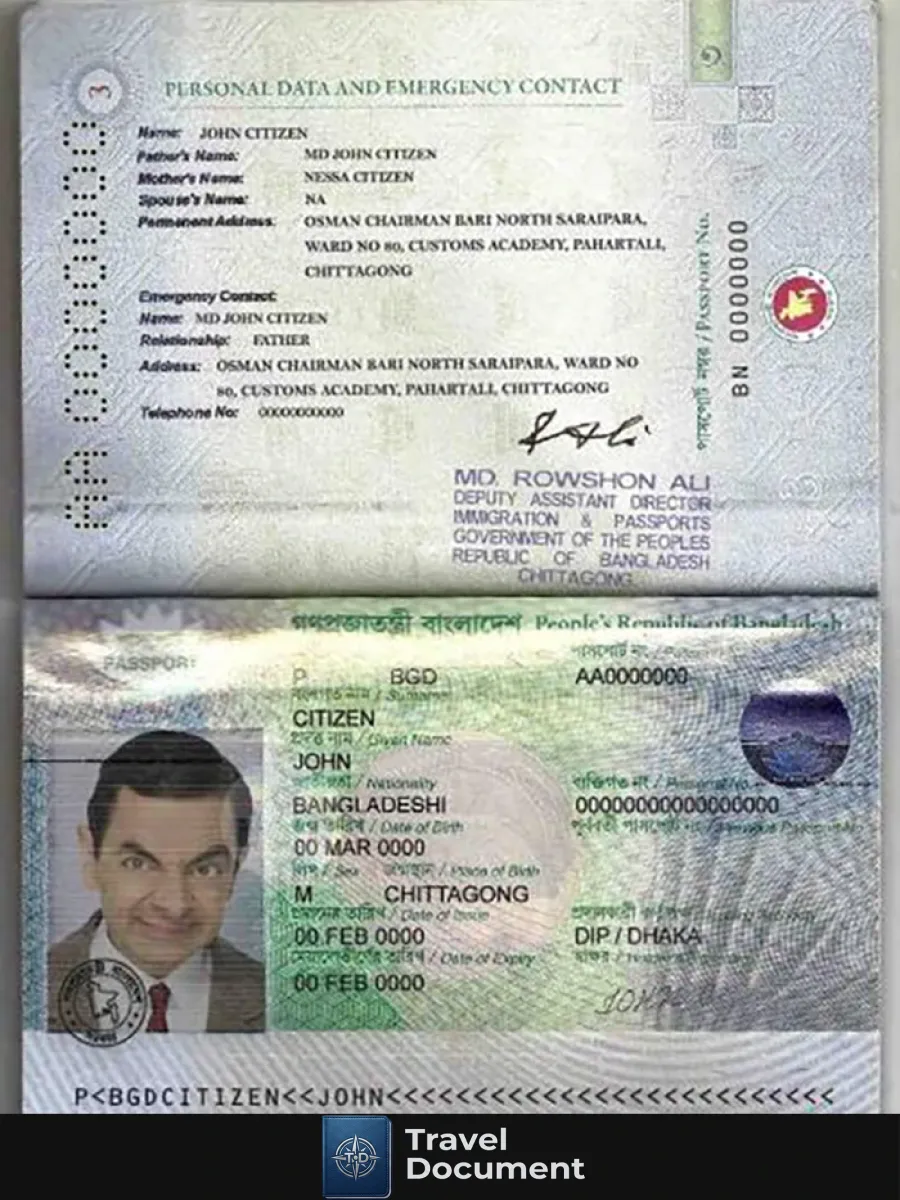 Bangladesh Passport 2013 2019 — Passports