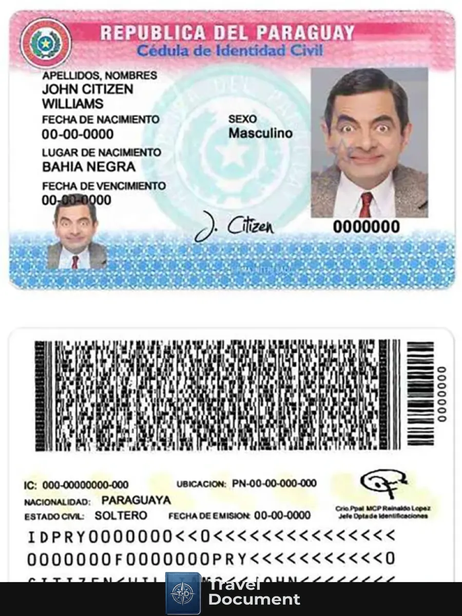 Paraguay Id — ID Cards