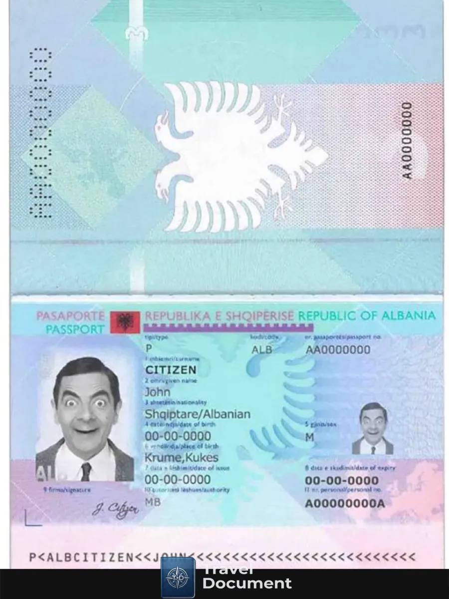 Albania Passport — Passports