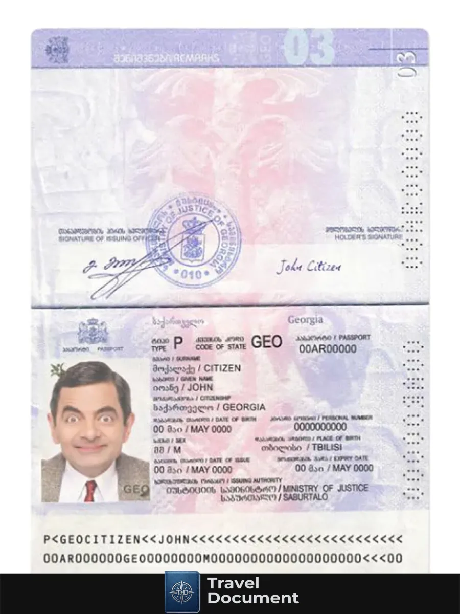 Georgia Passport Version 2 — Passports