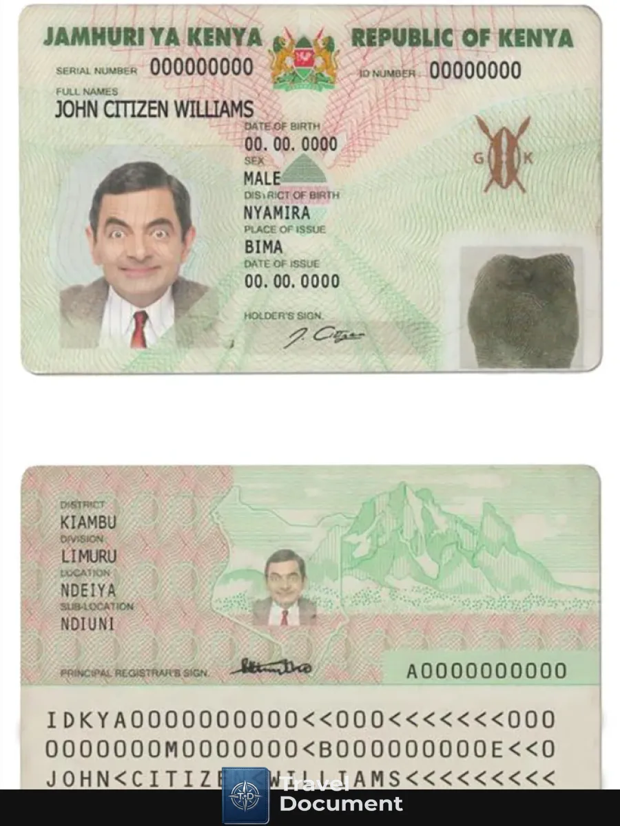 Kenya Id — ID Cards