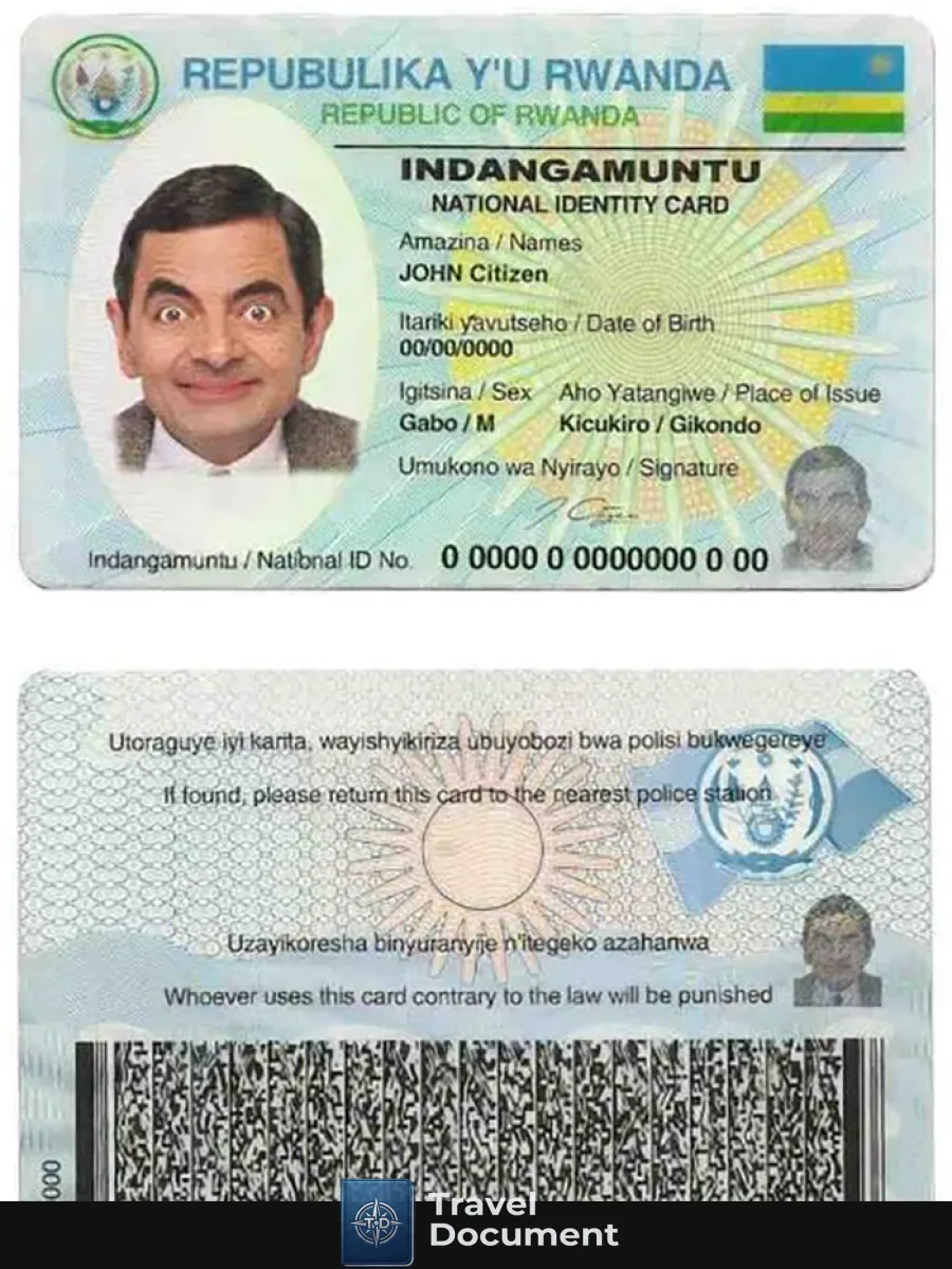 Rwanda Id 2 — ID Cards
