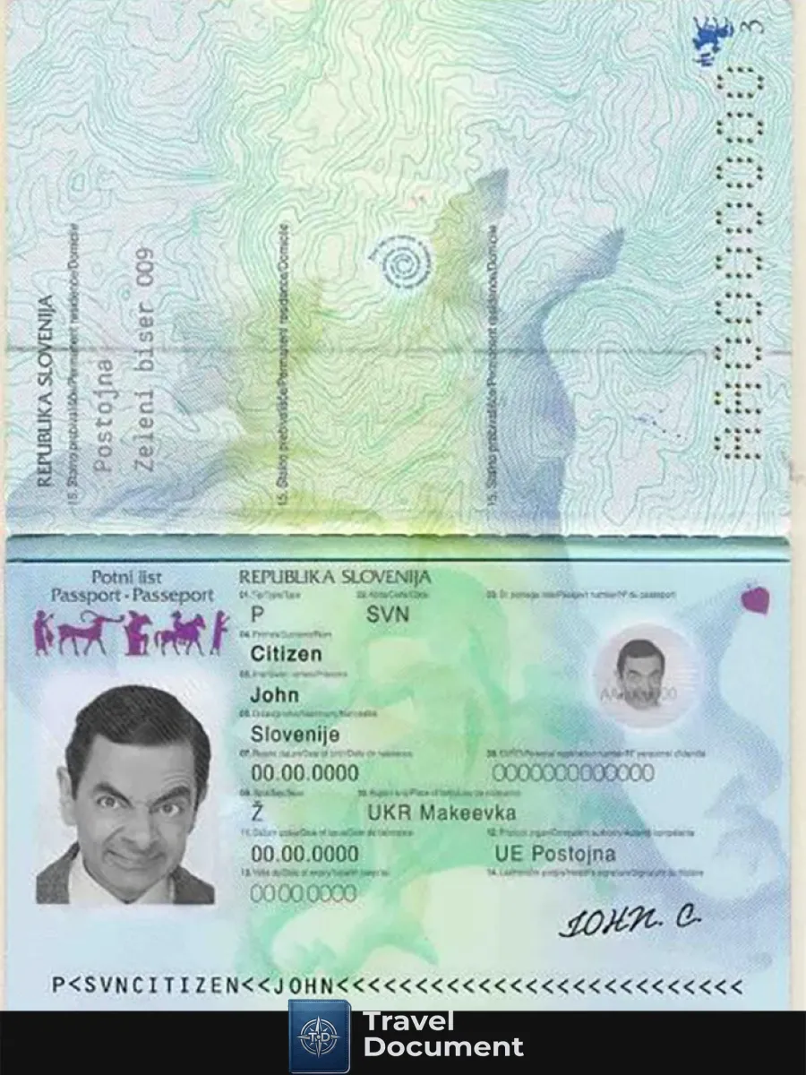 Slovenia Passport — Passports