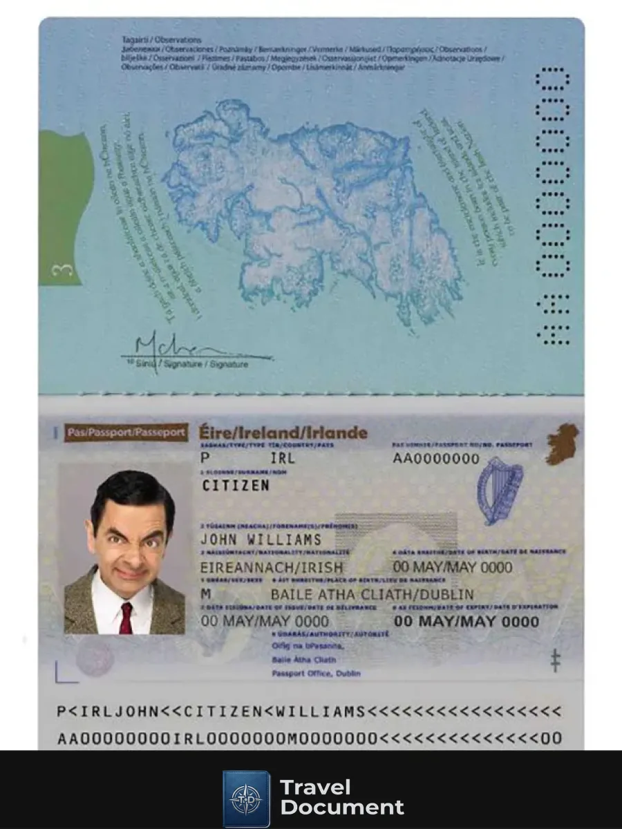 Ireland Passport — Passports
