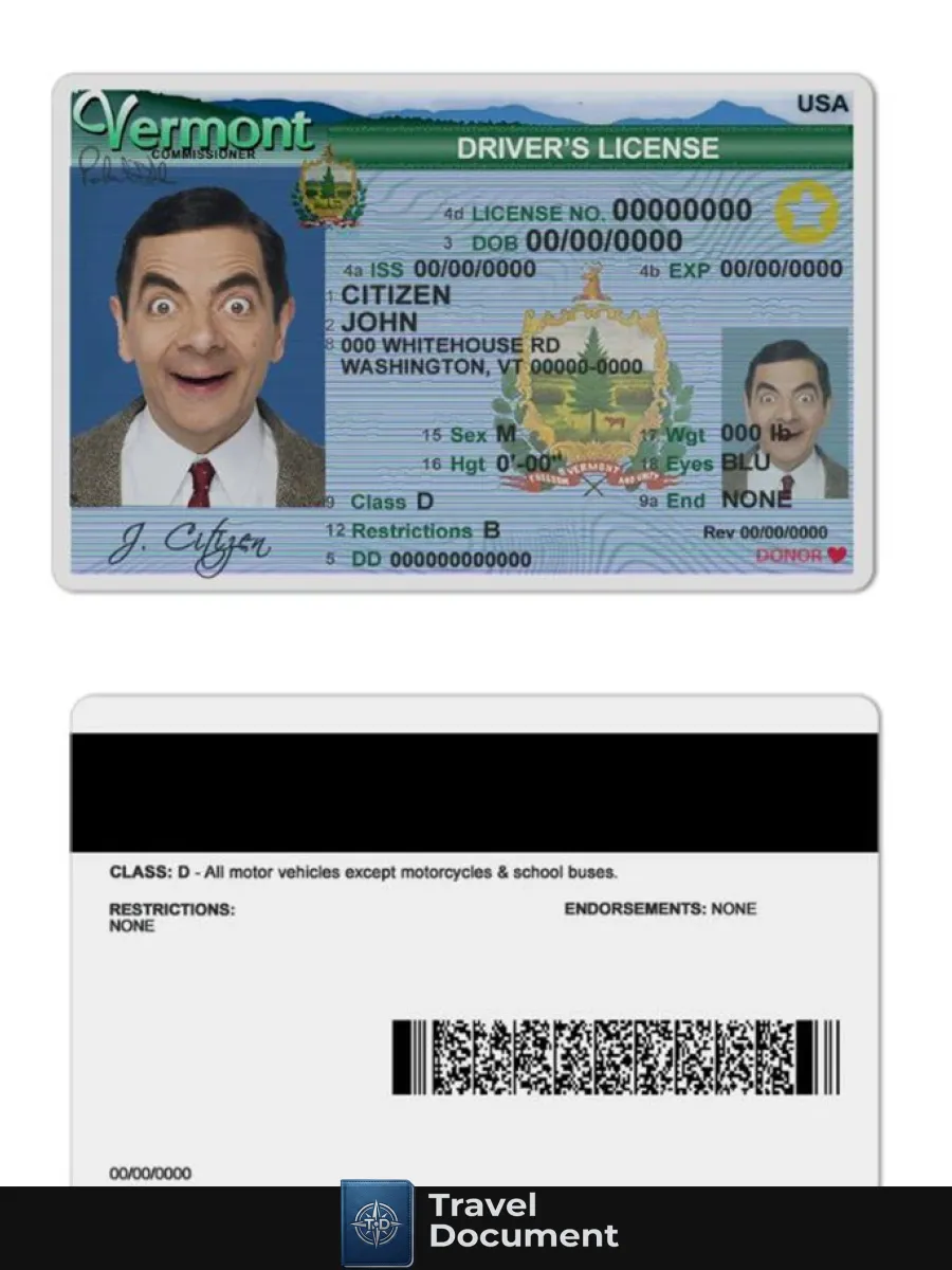 Usa Vermont Dl 2004 2019