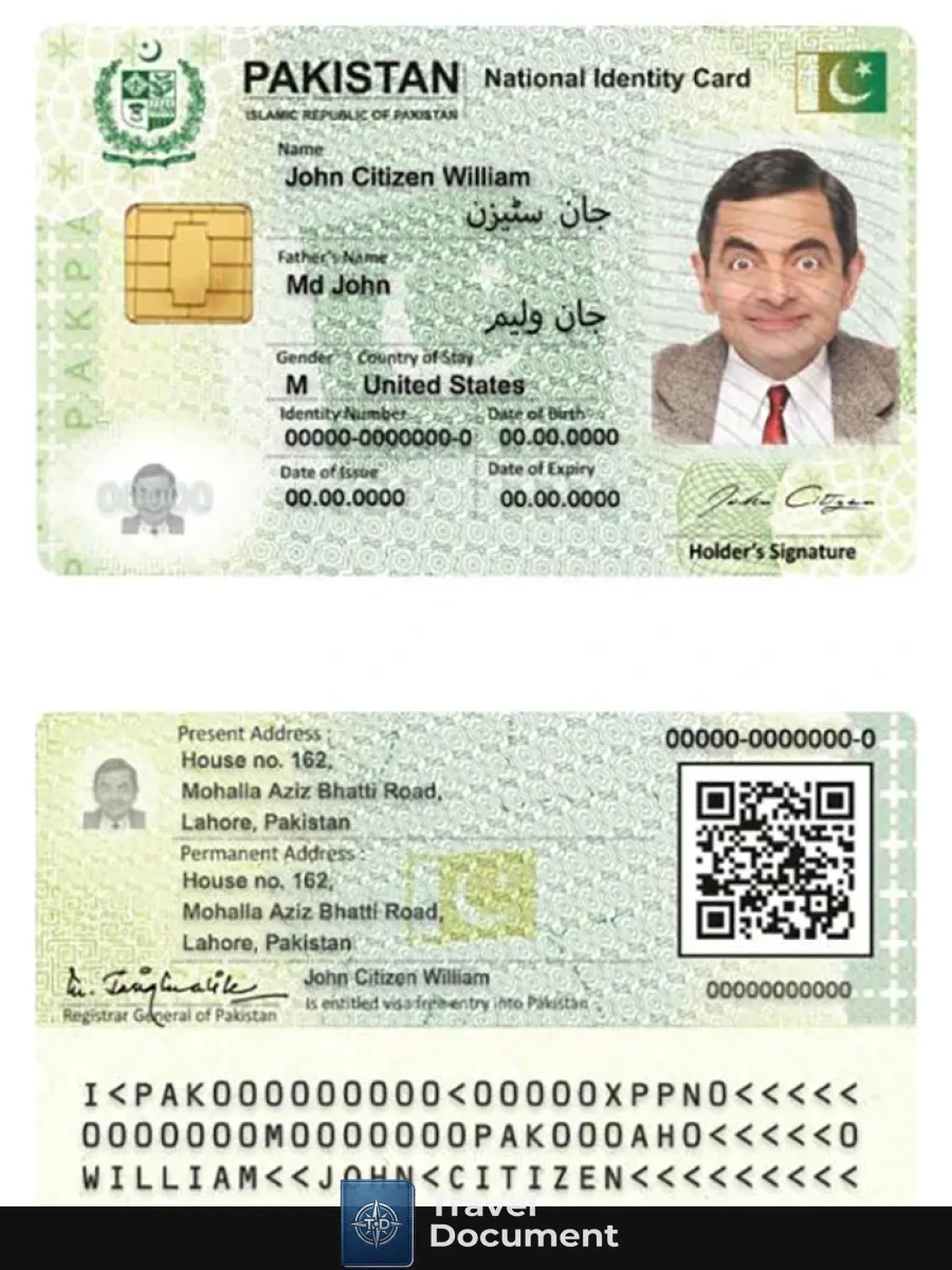 Pakistan Id — ID Cards