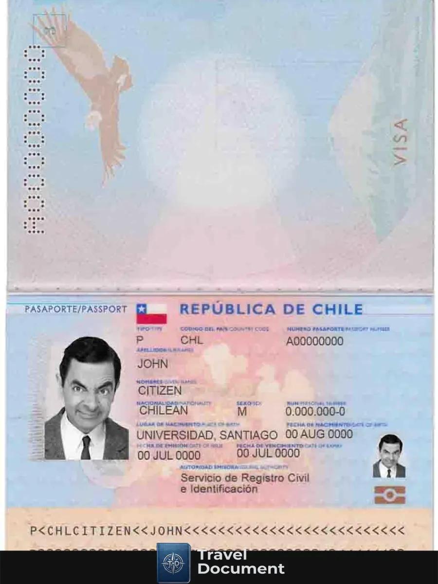 Chile Passport — Passports