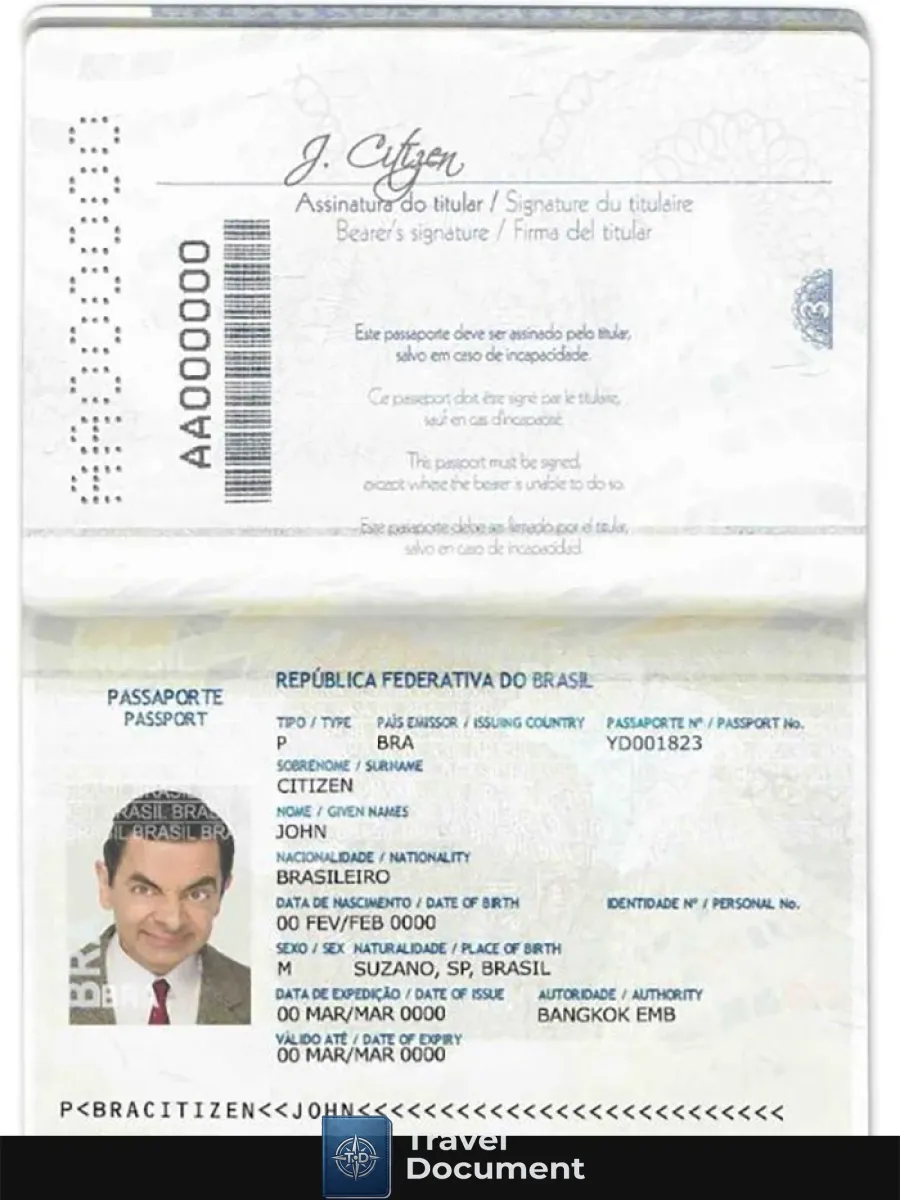 Brazil Passport 2016 2019 — Passports