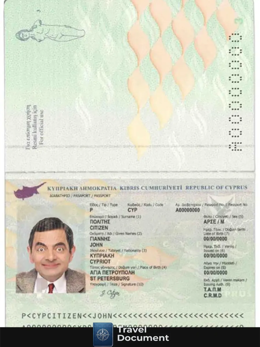 Cyprus Passport — Passports