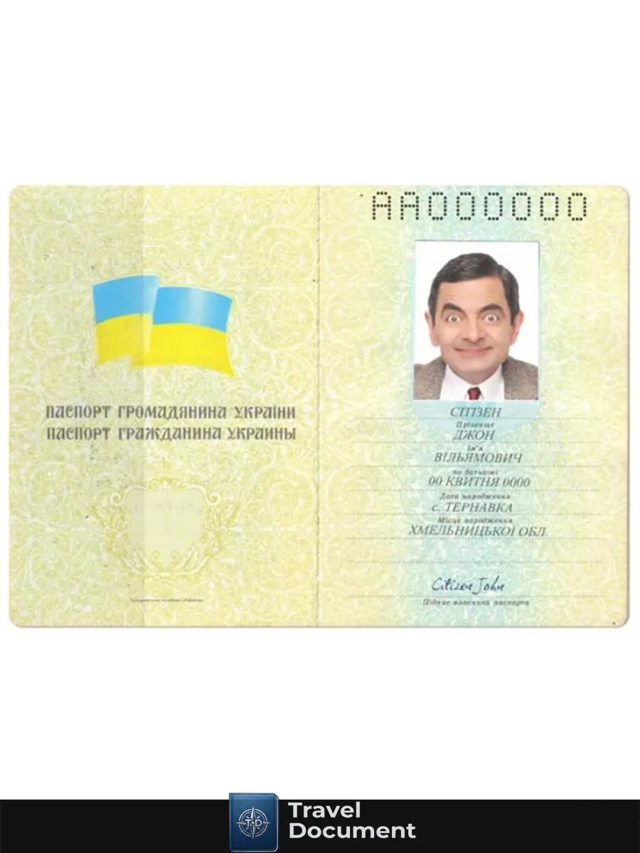 Ukraine Pass Version 3 — Passports