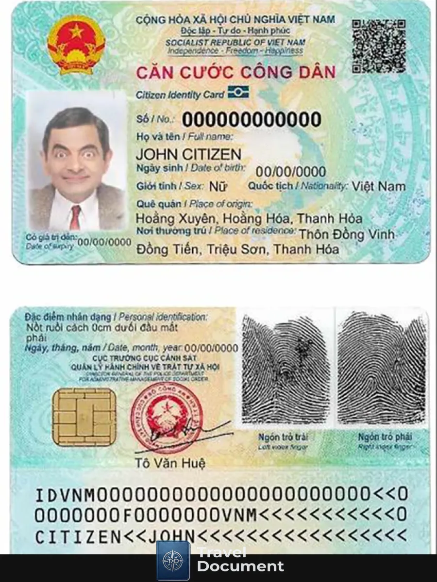 Vietnam Id Card 1 — ID Cards