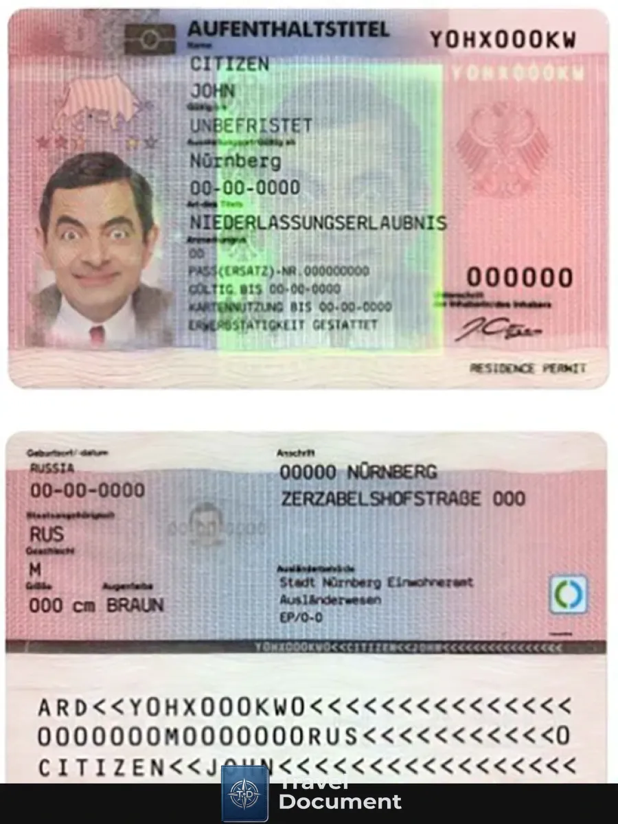 Germany Residence Permit — Residence Permit