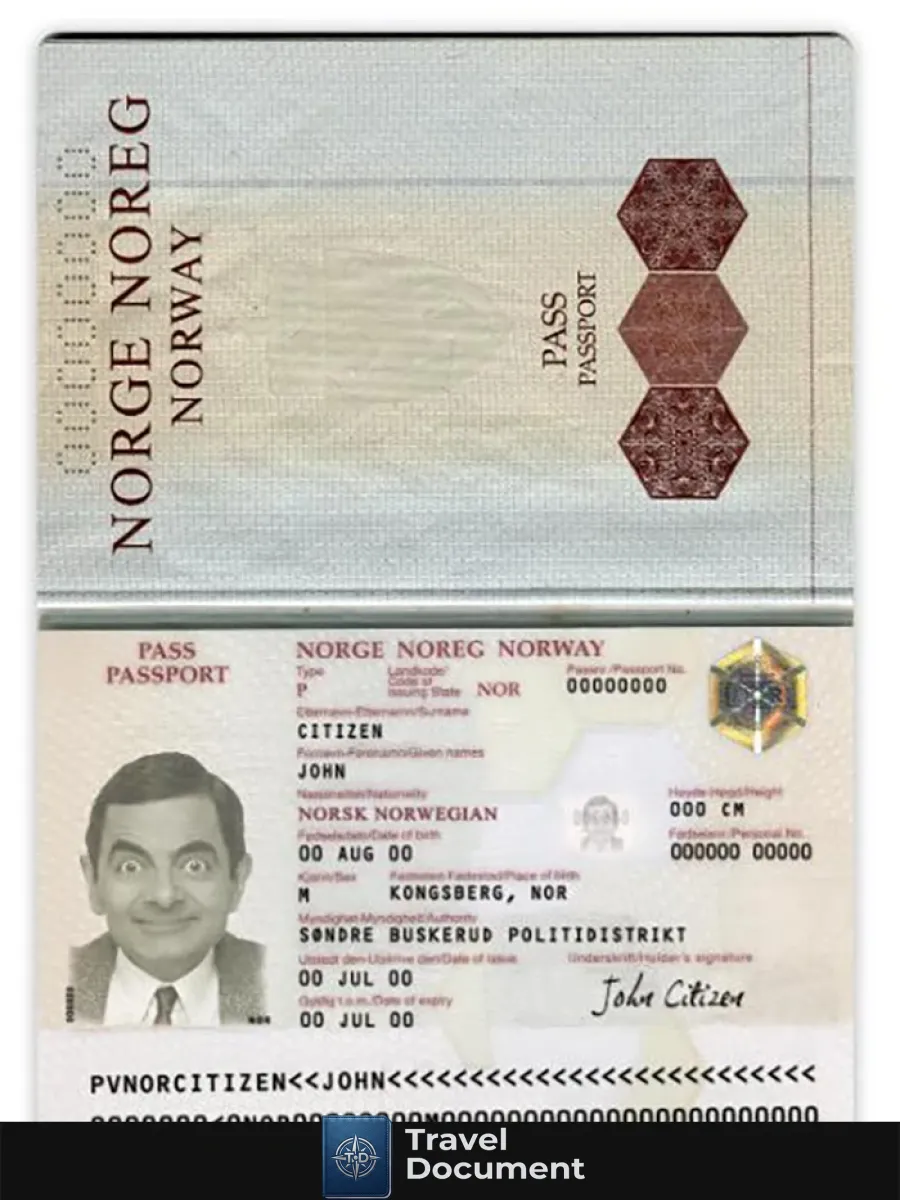 Norway Passport Version 2 — Passports