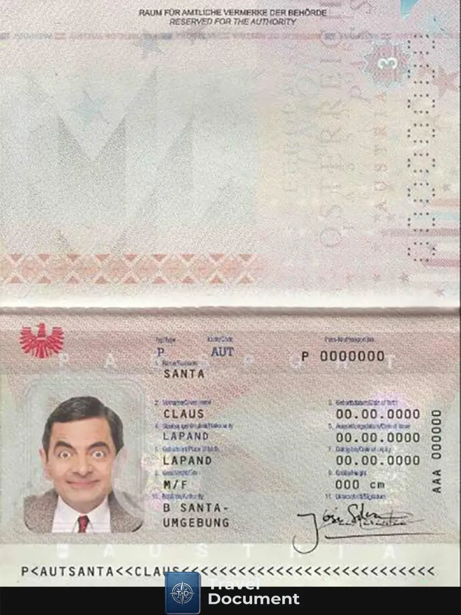 Austria Passport — Passports